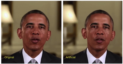 Deepfake of Barack Obama Deep Take Artificially Created Video