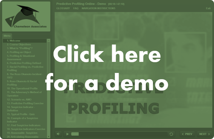 Predictive Profiling Online Course By Chameleon Associates
