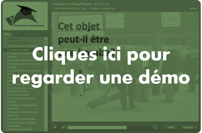 Predictive_Profiling_Course in French By Chameleon Associates Demo