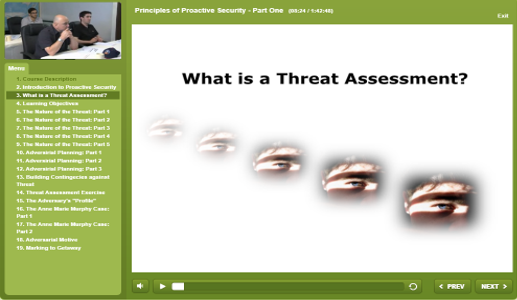 Principles of Proactive Security Online Course By Chameleon Associates Principles of Proactive Security Online Course By Chameleon Associates