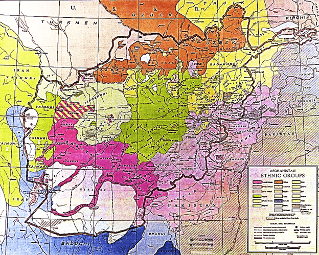 Afghanistan Tribe Maps Afghanistan Tribe Maps