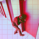 Red team roleplayer tries to unlock a door.